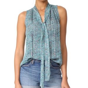 Rebecca Taylor Minnie Floral Top size 6